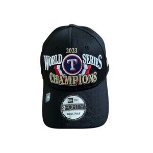 Texas Rangers Hat Cap Snap Back 2023 World Series Champions MLB New Era